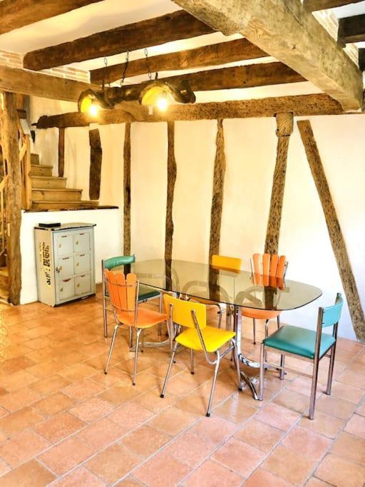 Maison A Colombage Garage Bureau Centre Village Francescas Экстерьер фото